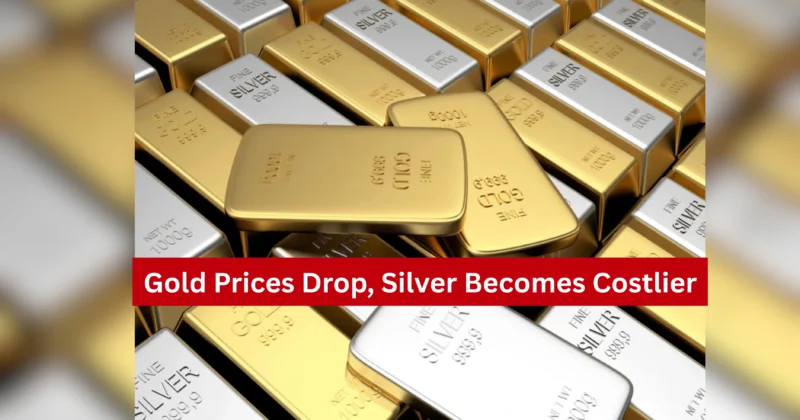 Gold Prices Drop, Silver Becomes Costlier: Check Latest Rates in India