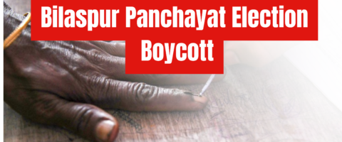 Villagers in Bilaspur boycott Panchayat Elections Over Road Issue, Only 6 Votes Cast