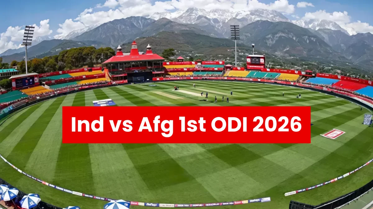Ind vs Afg 1st ODI 2026: Dharamshala high-voltage clash today – rain threat, pitch report, probable playing 11 & key insights