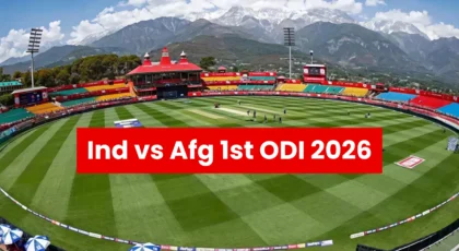 Ind vs Afg 1st ODI 2026: Dharamshala high-voltage clash today – rain threat, pitch report, probable playing 11 & key insights