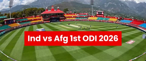 Ind vs Afg 1st ODI 2026: Dharamshala high-voltage clash today – rain threat, pitch report, probable playing 11 & key insights