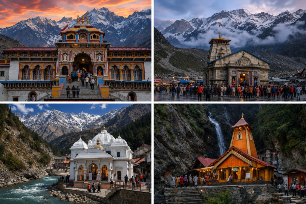 (Char Dham Yatra (Chamoli, Rudraprayag and Uttarkashi districts))