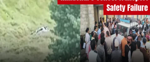 Chaupal Accident: When Will School Vehicles Be Inspected? Serious Questions for Himachal Government